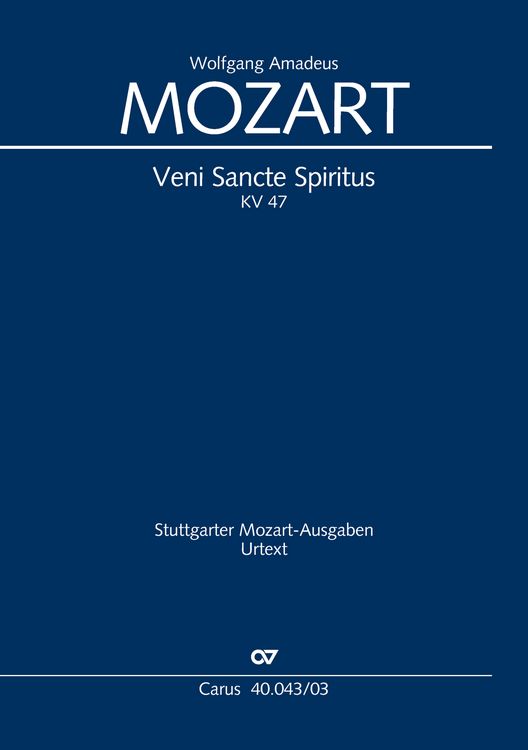 Produktbild: Veni Sancte Spiritus (Klavierauszug)