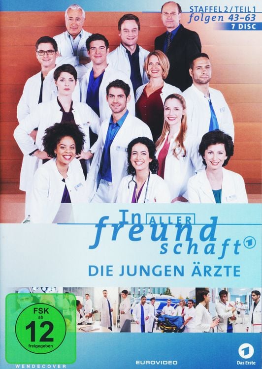 Produktbild: In aller Freundschaft - Die jungen Ärzte - Staffel 2.1/Folgen 43-63 [7 DVDs]