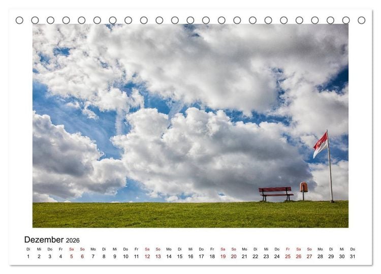 Produktbild: Friedrichskoog Spitze (Tischkalender 2026 DIN A5 quer), CALVENDO Monatskalender