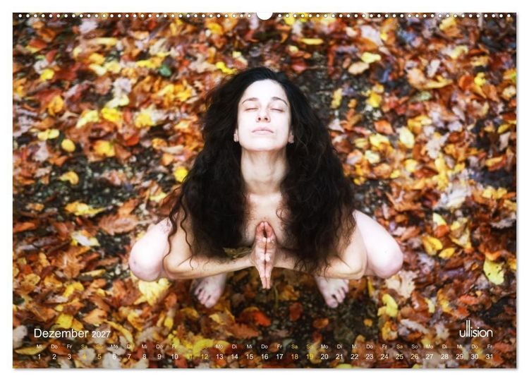 Produktbild: YOGA - naturverbunden (hochwertiger Premium Wandkalender 2027 DIN A2 quer), Kunstdruck in Hochglanz