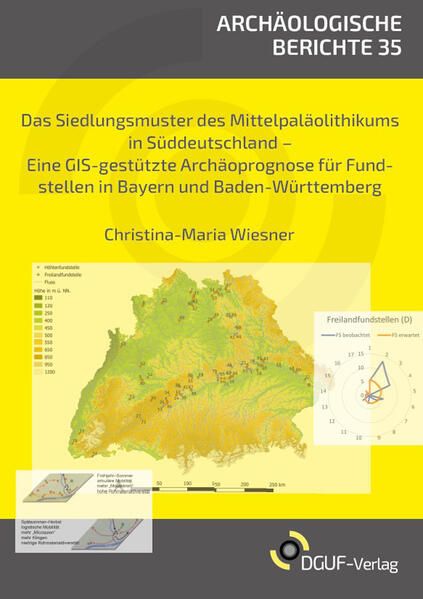 Produktbild: Das Siedlungsmuster des Mittelpal&auml;olithikums in S&uuml;ddeutschland