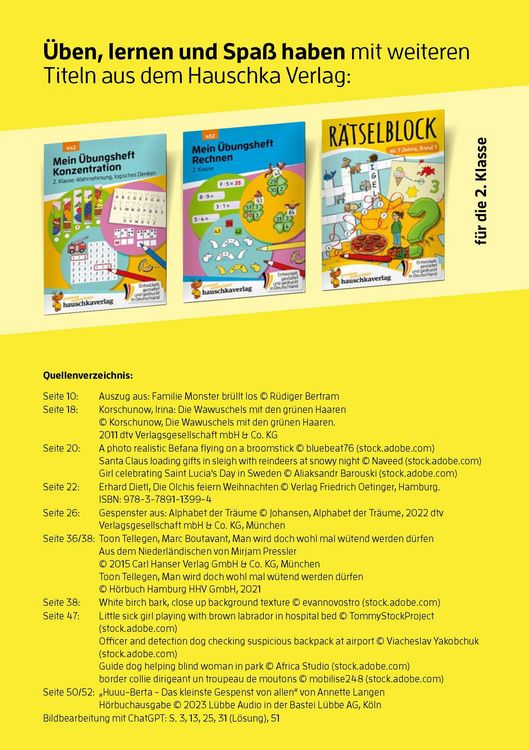 Produktbild: Mein &Uuml;bungsheft - Zuh&ouml;ren und verstehen 2. Klasse