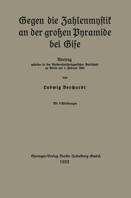 Produktbild: Gegen die Zahlenmystik an der gro&szlig;en Pyramide bei Gise