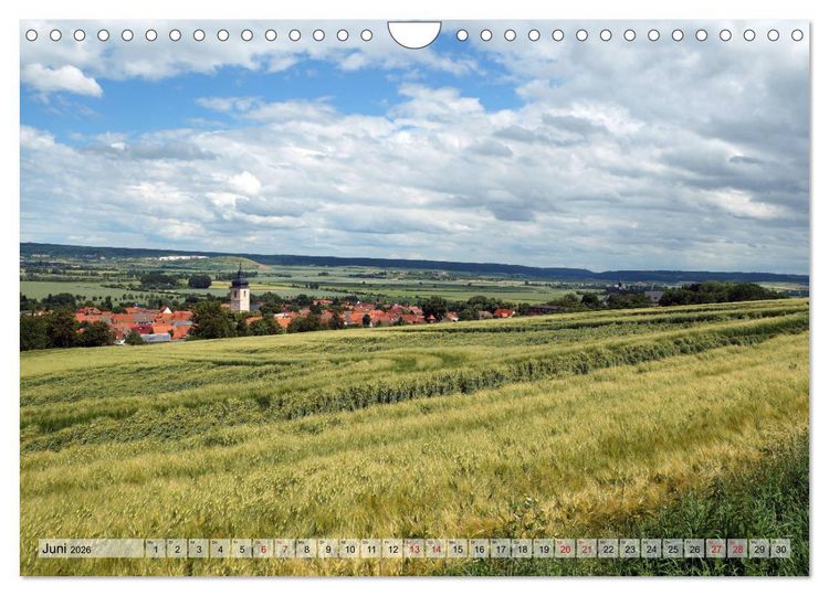 Produktbild: Wunderbares Th&uuml;ringen - Landschaften (Wandkalender 2026 DIN A4 quer), CALVENDO Monatskalender