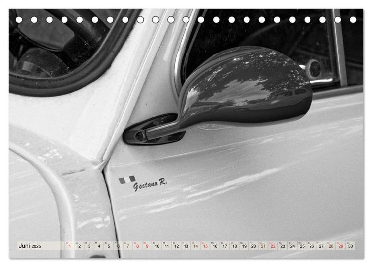 Produktbild: il Cinquecento - Details im Fokus - im Look eines legend&auml;ren Analogfilms (Tischkalender 2025 DIN A5 quer), CALVENDO Monatskalender