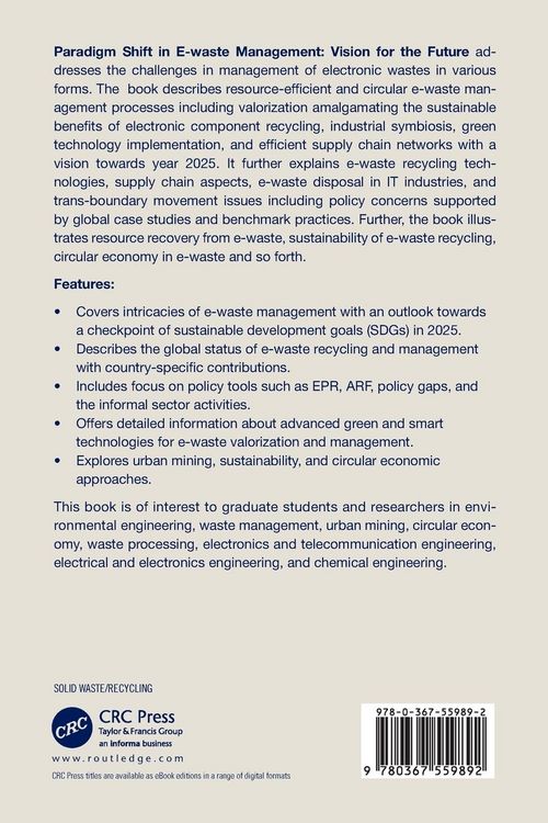 Produktbild: Paradigm Shift in E-waste Management