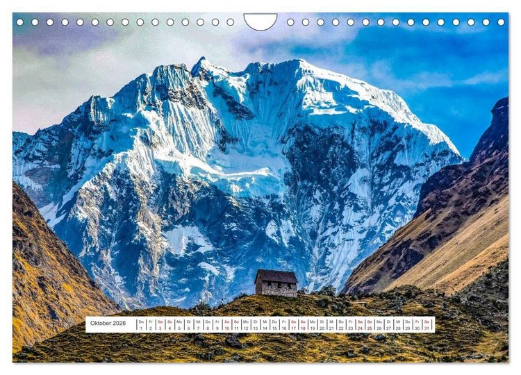 Produktbild: Cuzco und seine Region - Metropole der Inkas (Wandkalender 2026 DIN A4 quer), CALVENDO Monatskalender