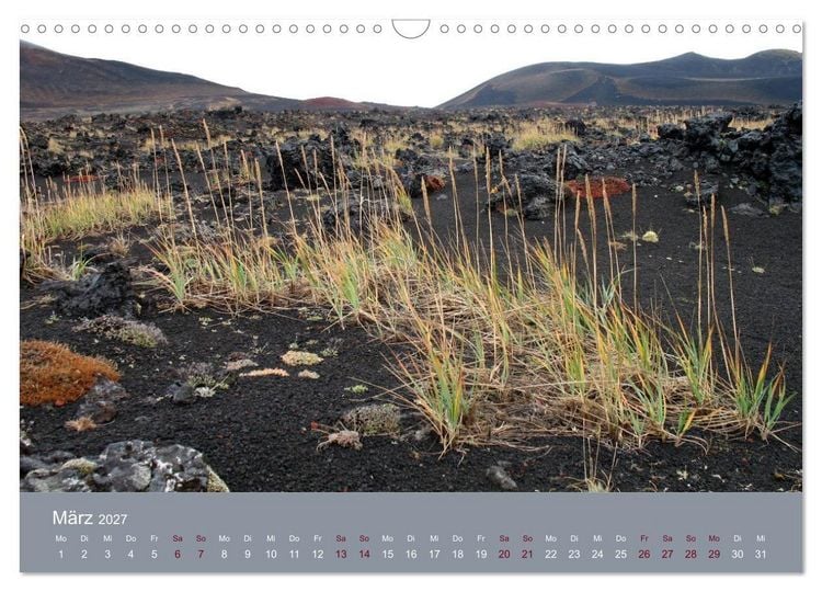 Produktbild: Kamtschatka - Vulkane, Asche, Eis (Wandkalender 2027 DIN A3 quer), CALVENDO Monatskalender