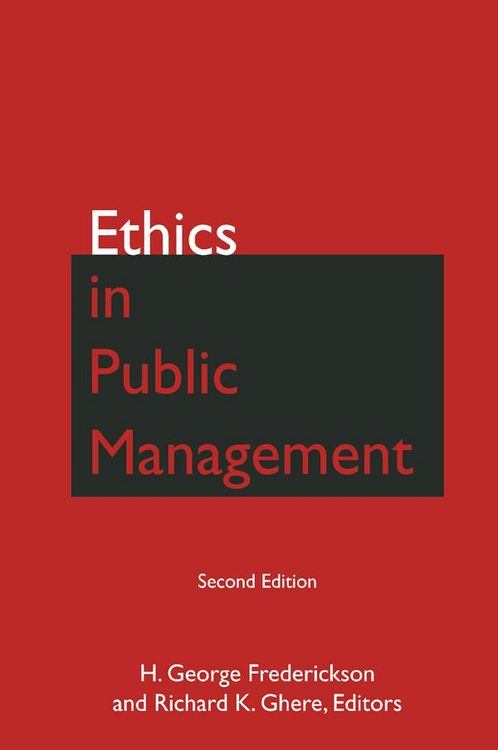 Produktbild: Ethics in Public Management
