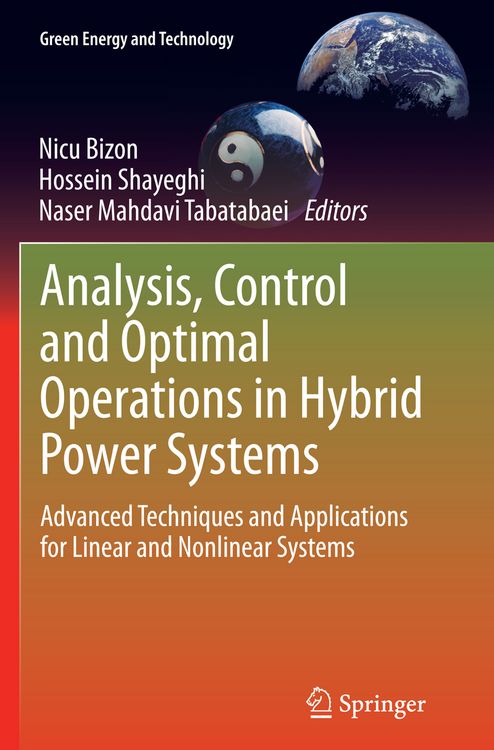 Produktbild: Analysis, Control and Optimal Operations in Hybrid Power Systems