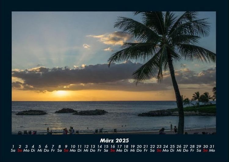 Produktbild: Fernweh Kalender 2025 Fotokalender DIN A4