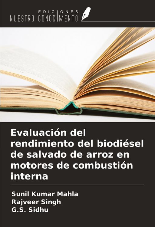 Produktbild: Evaluaci&oacute;n del rendimiento del biodi&eacute;sel de salvado de arroz en motores de combusti&oacute;n interna
