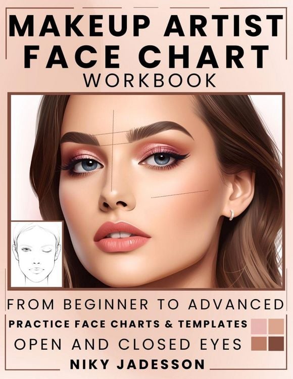 Produktbild: Makeup Artist Face Chart Workbook