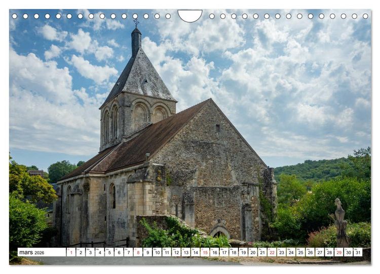 Produktbild: Entre Creuse et Berry la vall&eacute;e des peintres (Calendrier mural 2026 DIN A4 vertical), CALVENDO calendrier mensuel