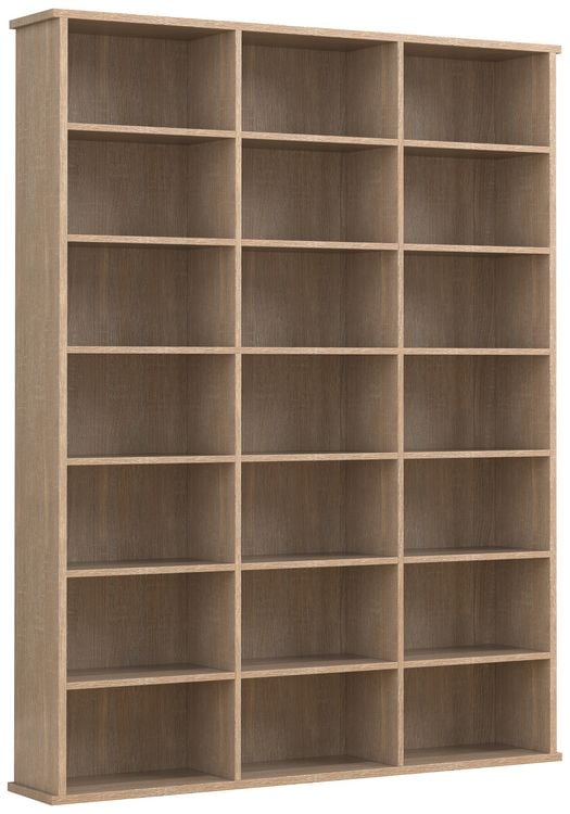 Produktbild: Holz CD DVD Standregal B&uuml;cherregal Regal Megosa M