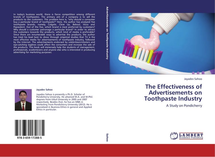 Produktbild: The Effectiveness of Advertisements on Toothpaste Industry
