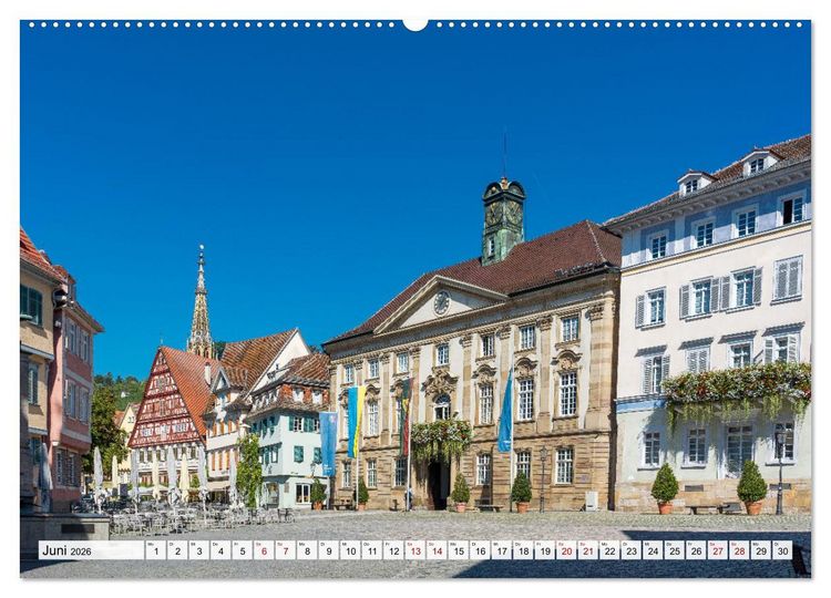 Produktbild: Ein Spaziergang durch Esslingen (Wandkalender 2026 DIN A2 quer), CALVENDO Monatskalender