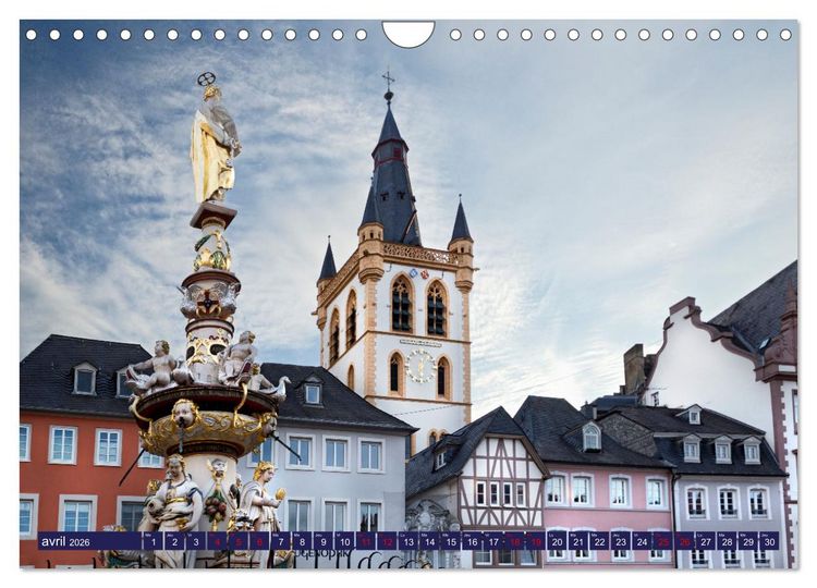 Produktbild: TR&Egrave;VES VILLE ROMAINE (Calendrier mural 2026 DIN A4 vertical), CALVENDO calendrier mensuel