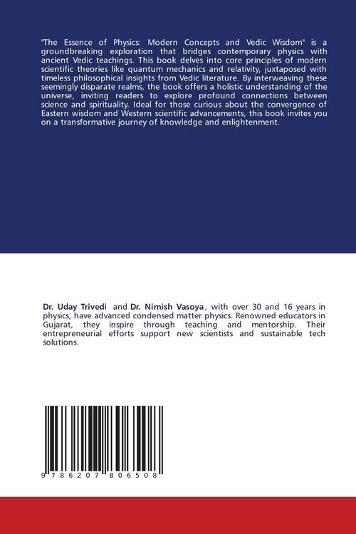 Produktbild: The Essence of Physics: Modern Concepts and Vedic Wisdom