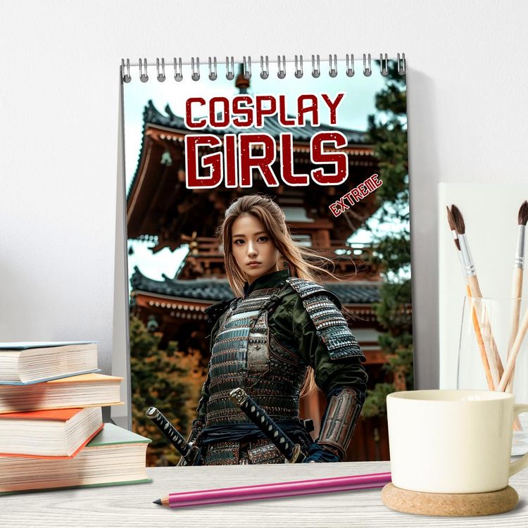 Produktbild: Cosplay Girls Extreme (Tischkalender 2026 DIN A5 hoch), CALVENDO Monatskalender