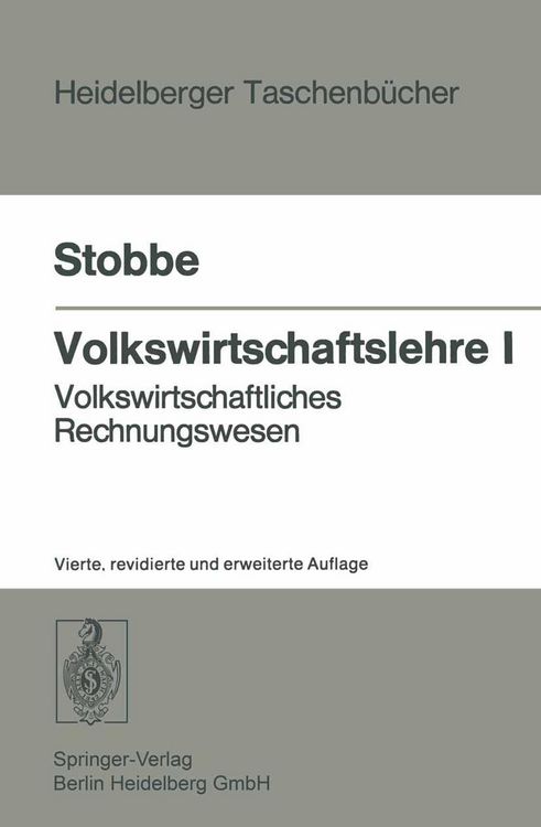 Produktbild: Volkswirtschaftslehre I