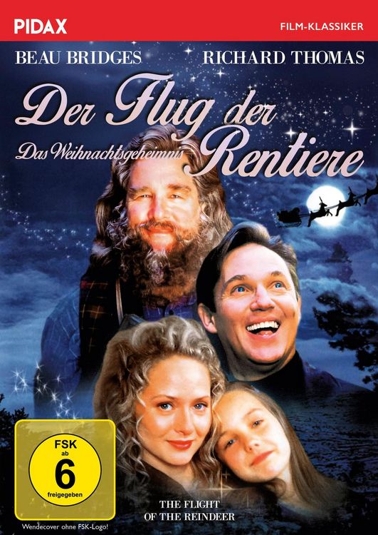 Produktbild: Der Flug der Rentiere - Das Weihnachtsgeheimnis (Flight of the Reindeer) / Bezaubernder Weihnachtsfilm mit Starbesetzung (Pidax Film-Klassiker)