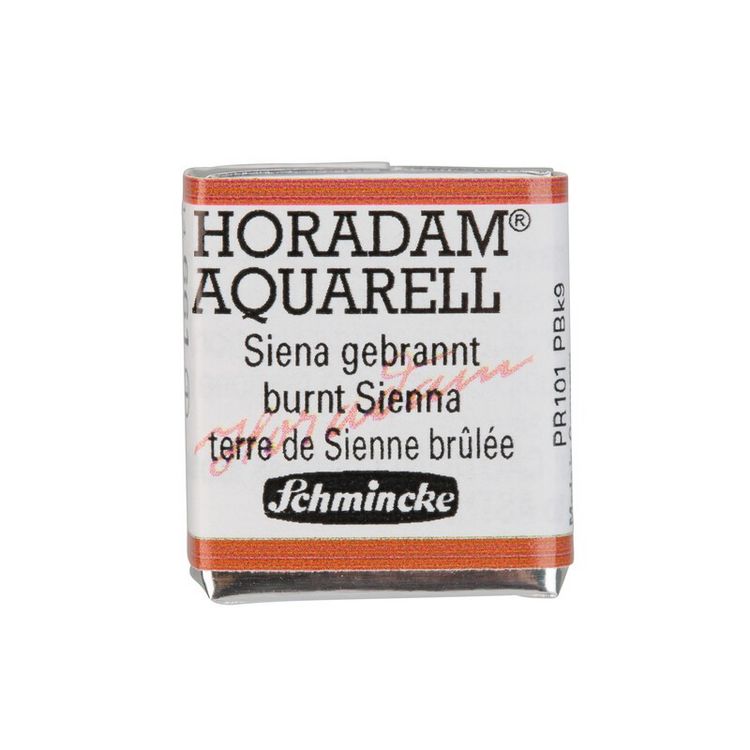 Produktbild: Schmincke Horadam Aquarell 1/2 N&auml;pfchen, Siena gebrannt