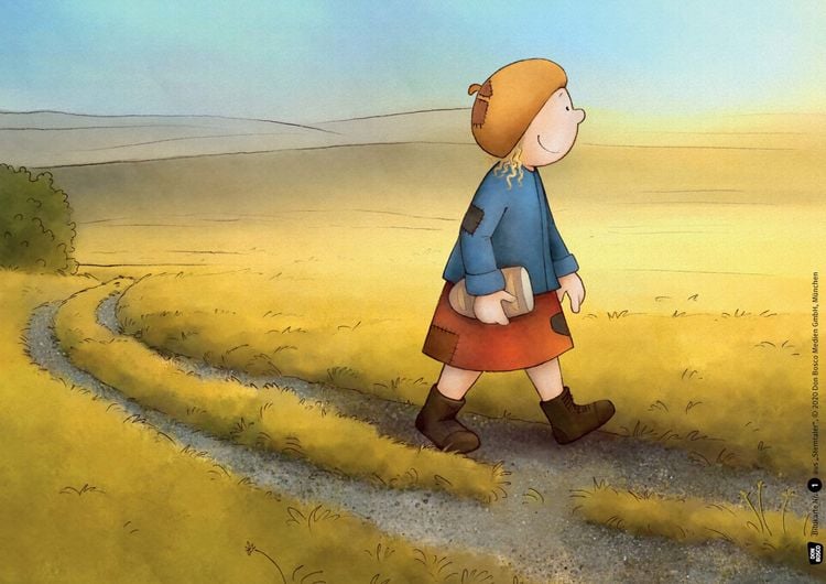 Produktbild: Sterntaler. Kamishibai Bildkartenset.