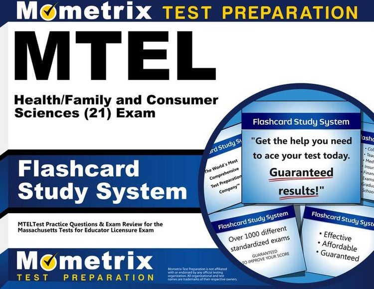 Produktbild: MTEL Health/Family and Consumer Sciences (21) Exam Flashcard Study System