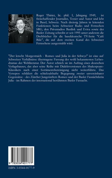 Produktbild: Der letscht Morgestraich oder Romeo und Julia in der Schwyz