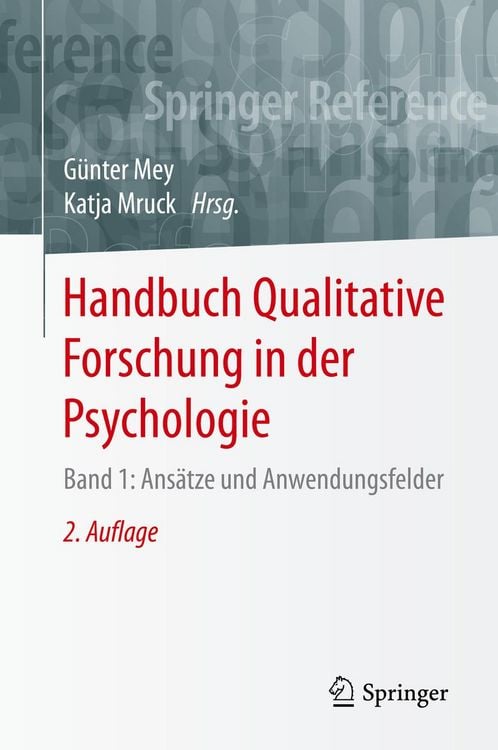 Produktbild: Handbuch Qualitative Forschung in der Psychologie