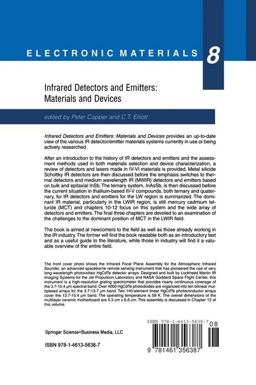 Produktbild: Infrared Detectors and Emitters: Materials and Devices