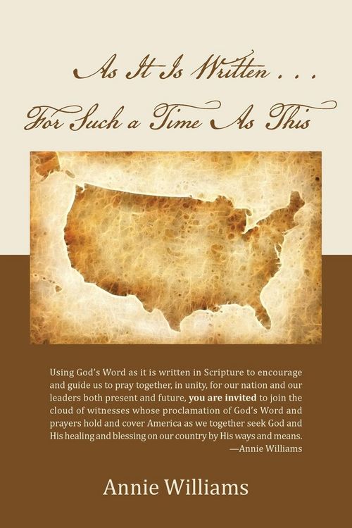 Produktbild: As It Is Written . . . For Such a Time As This