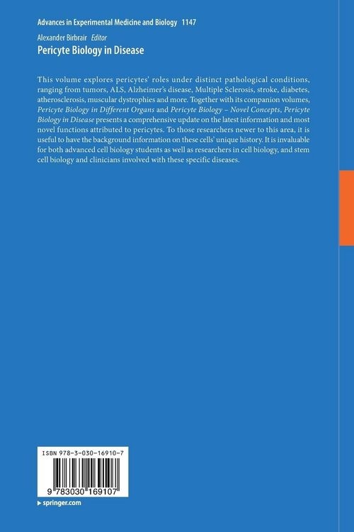 Produktbild: Pericyte Biology in Disease