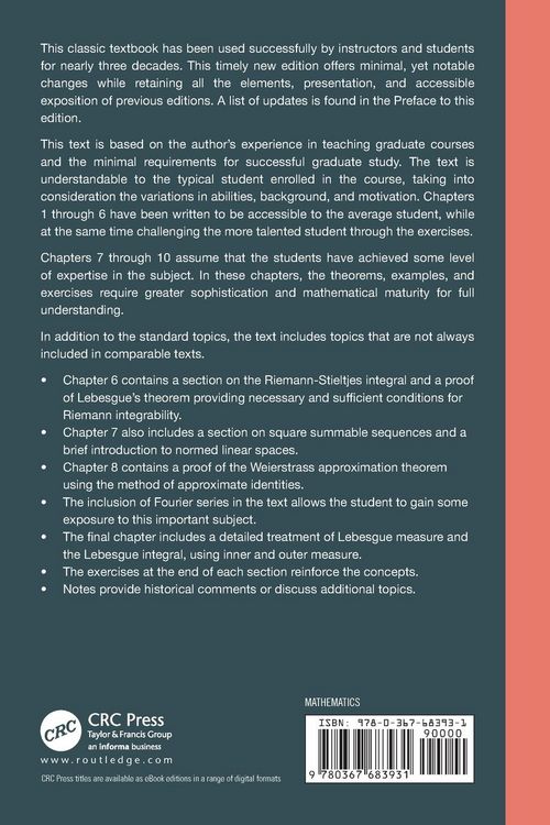 Produktbild: Introduction to Real Analysis