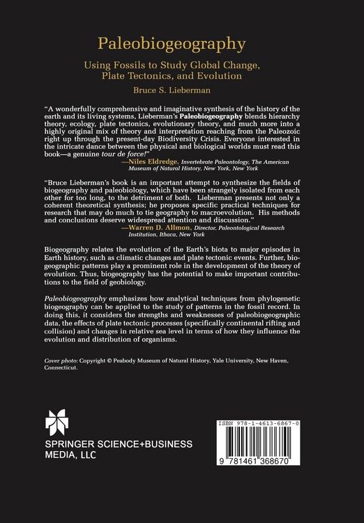 Produktbild: Paleobiogeography