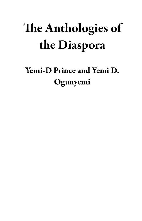 Produktbild: The Anthologies of the Diaspora