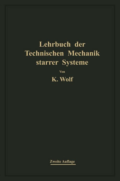 Produktbild: Lehrbuch der technischen Mechanik starrer Systeme