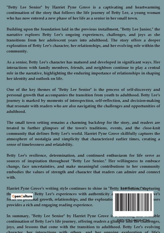 Produktbild: Betty Lee Senior