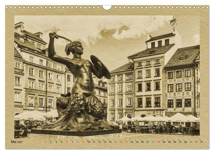 Produktbild: Polen &ndash; Ein Kalender im Zeitungsstil (Wandkalender 2027 DIN A3 quer), CALVENDO Monatskalender