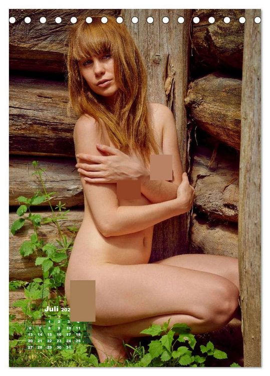 Produktbild: Nackt im Grunewald (Tischkalender 2026 DIN A5 hoch), CALVENDO Monatskalender