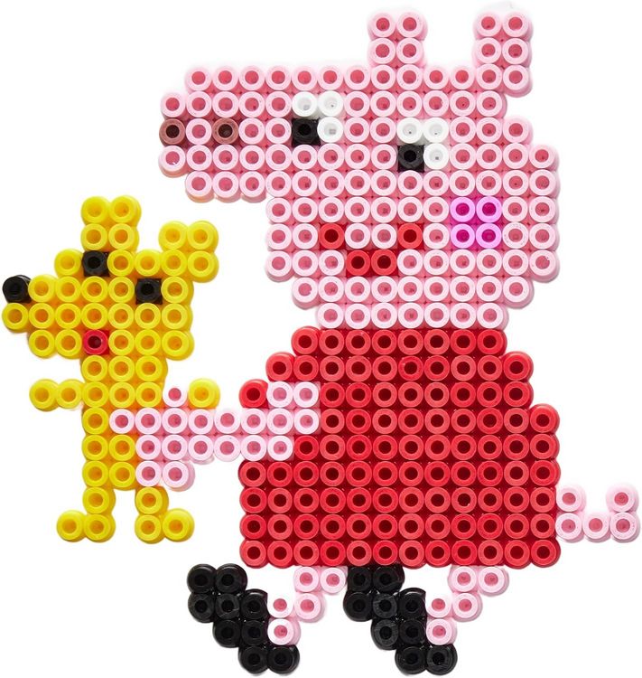 Produktbild: Hama 7917 - DIY B&uuml;gelperlen Midi 5+, Motiv Peppa Pig, Geschenkpackung, 4000 St&uuml;ck