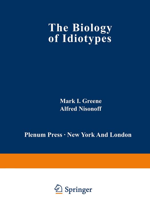 Produktbild: The Biology of Idiotypes