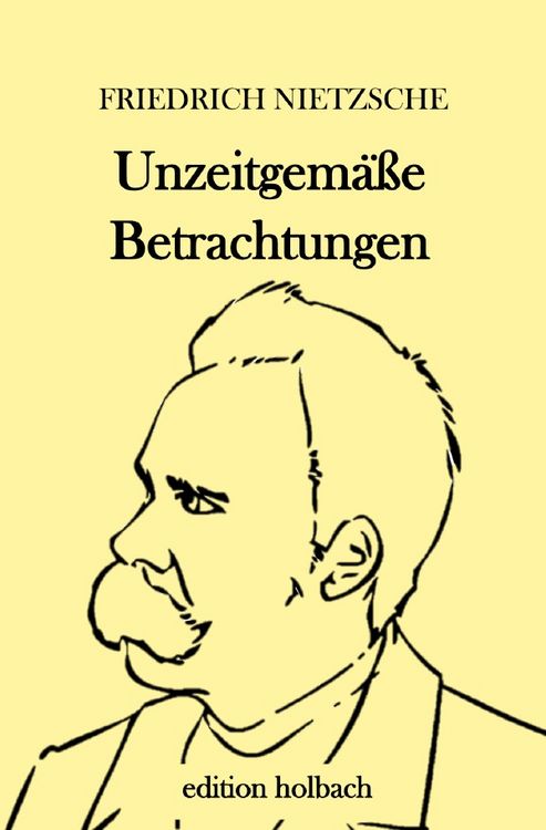 Produktbild: Unzeitgem&auml;&szlig;e Betrachtungen