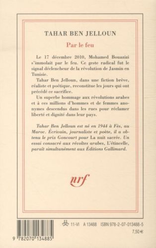 Produktbild: Ben Jelloun, T: Par le feu