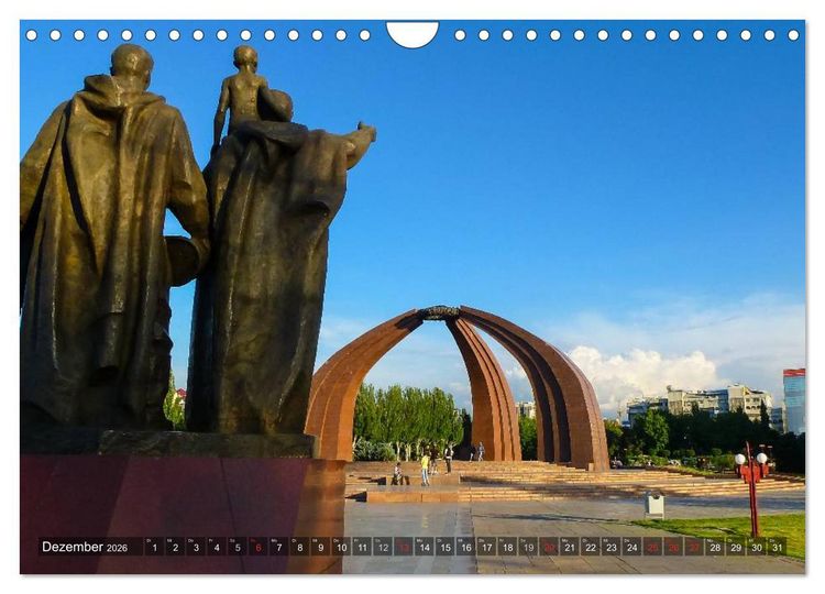 Produktbild: Eine Reise durch Kirgistan (Wandkalender 2026 DIN A4 quer), CALVENDO Monatskalender