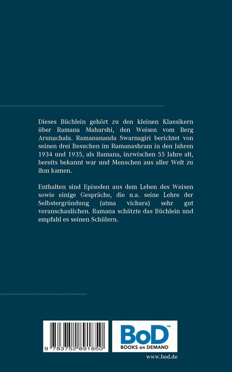 Produktbild: Erfahrungen mit der Lehre Ramana Maharshis