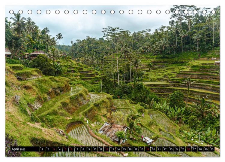 Produktbild: Bali Indonesien (Tischkalender 2026 DIN A5 quer), CALVENDO Monatskalender