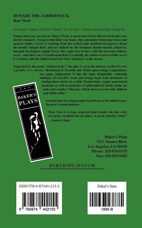 Produktbild: Beware the Jabberwock