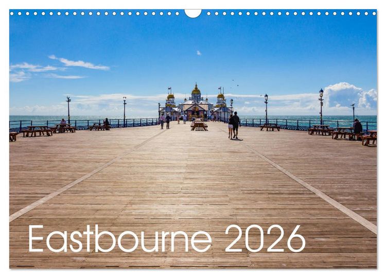 Produktbild: Eastbourne 2026 (Wall Calendar 2026 DIN A3 landscape), CALVENDO 12 Month Wall Calendar